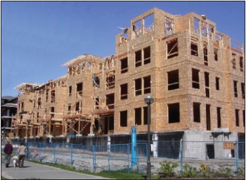 Строительство многоквартирного дома в Ванкувере