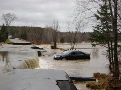 наводнение Нью-Брансуик Канада